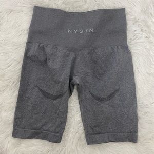 NVGTN Grey Contour Seamless Shorts